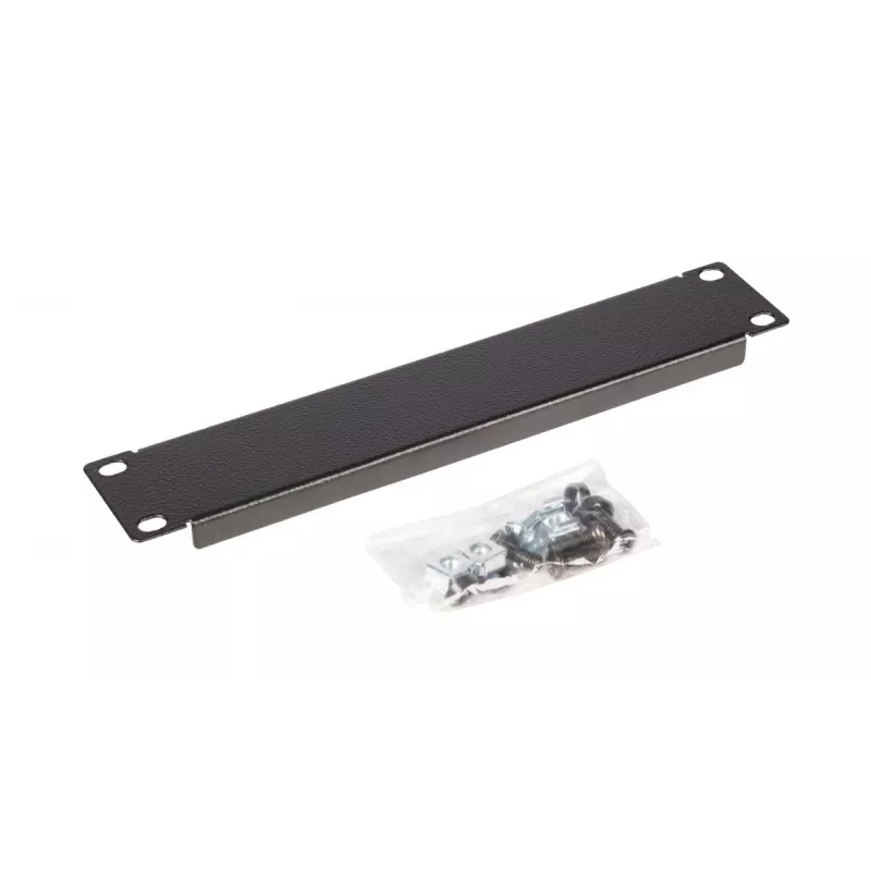 Equip EZBP-10-B 10" (25,4 cm) panel ciego para rack, 1U, negro