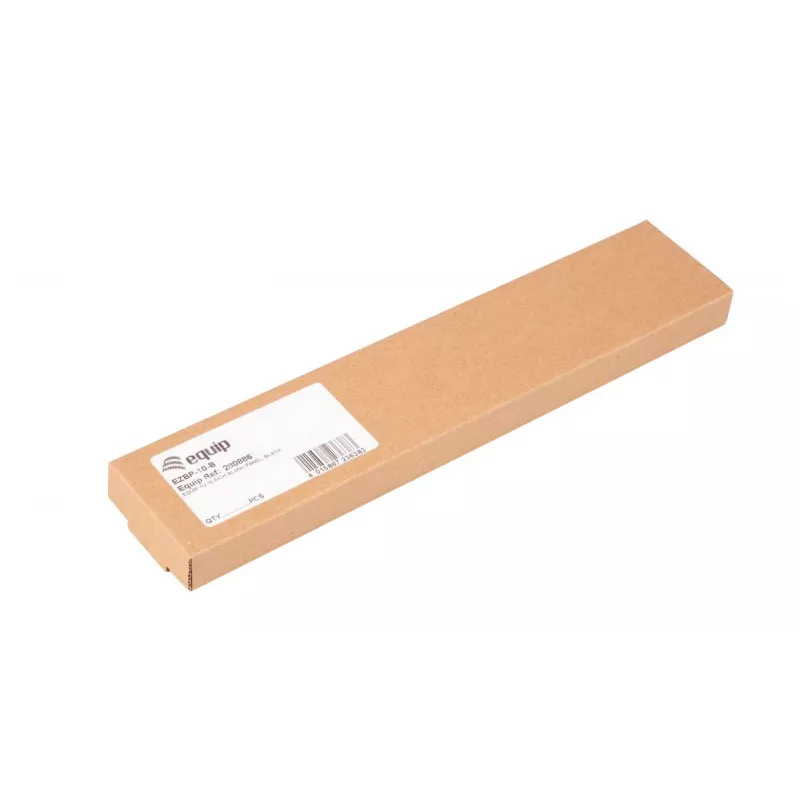 Equip EZBP-10-B 10" (25,4 cm) panel ciego para rack, 1U, negro