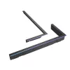 Kit de refuerzo de iluminación RGB ASUS TUF GAMING GT502 Horizon — ARGB de 3 pines, 5 V, 1,44 A, fijación magnética, compatible con torre Midi, Negro