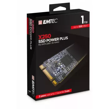 SSD Emtec 1 TB M.2 Serial ATA III X250