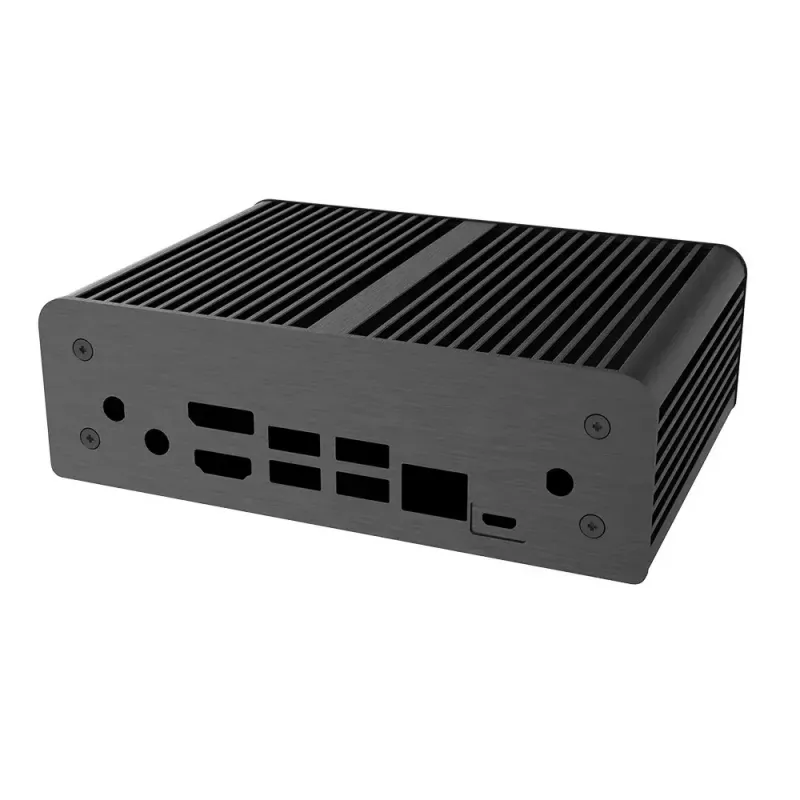 Akasa Machina N carcasa de aluminio sin ventilador para NVIDIA Jetson Xavier NX y Nano, negra