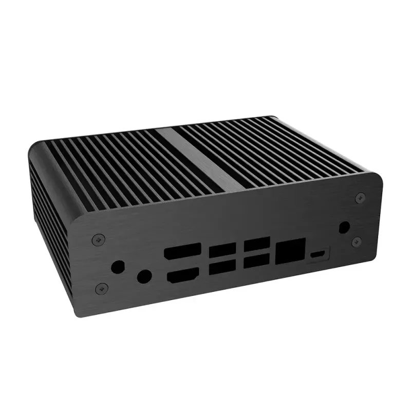 Akasa Machina N carcasa de aluminio sin ventilador para NVIDIA Jetson Xavier NX y Nano, negra