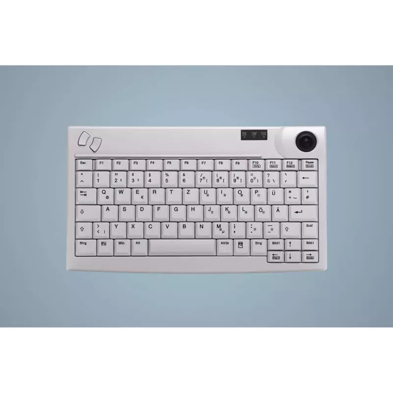 Teclado Contour Design Active Key AK-440 Oficina USB QWERTZ Alemán Blanco