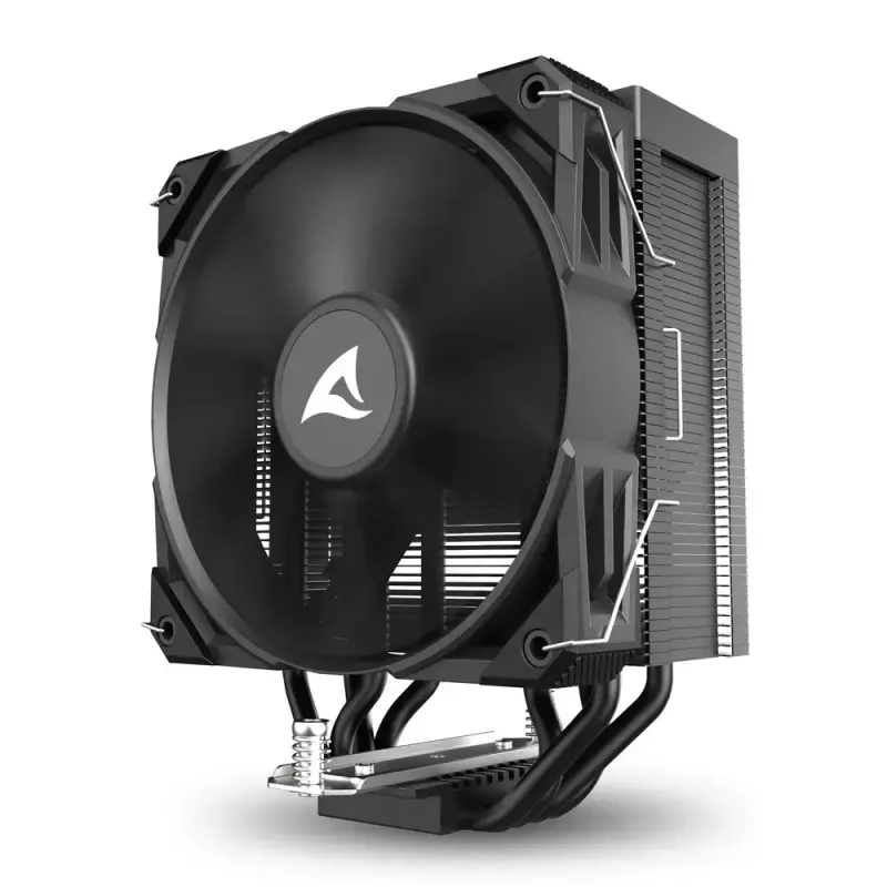 Refrigerador de CPU por aire Sharkoon A40, 12 cm, negro, 500–1800 rpm, 121,55 m³/h