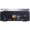 Shuttle Edge PC SPCEL12 mini PC industrial, Intel Celeron J6412 2 GHz, USFF 0,46 l, HDMI, DisplayPort, lector de tarjetas