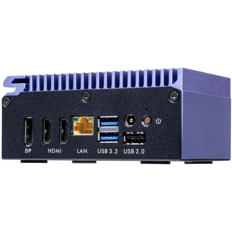 Shuttle Edge PC SPCEL12 mini PC industrial, Intel Celeron J6412 2 GHz, USFF 0,46 l, HDMI, DisplayPort, lector de tarjetas