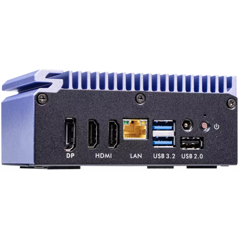 Shuttle Edge PC SPCEL12 mini PC industrial, Intel Celeron J6412 2 GHz, USFF 0,46 l, HDMI, DisplayPort, lector de tarjetas