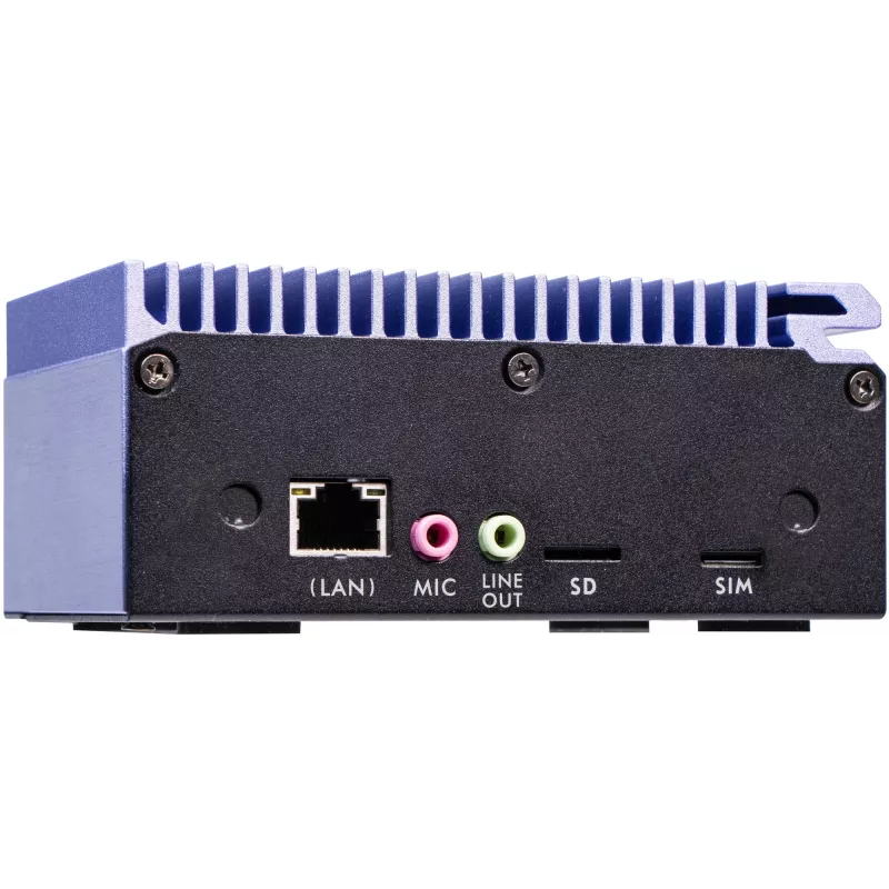 Shuttle Edge PC SPCEL12 mini PC industrial, Intel Celeron J6412 2 GHz, USFF 0,46 l, HDMI, DisplayPort, lector de tarjetas