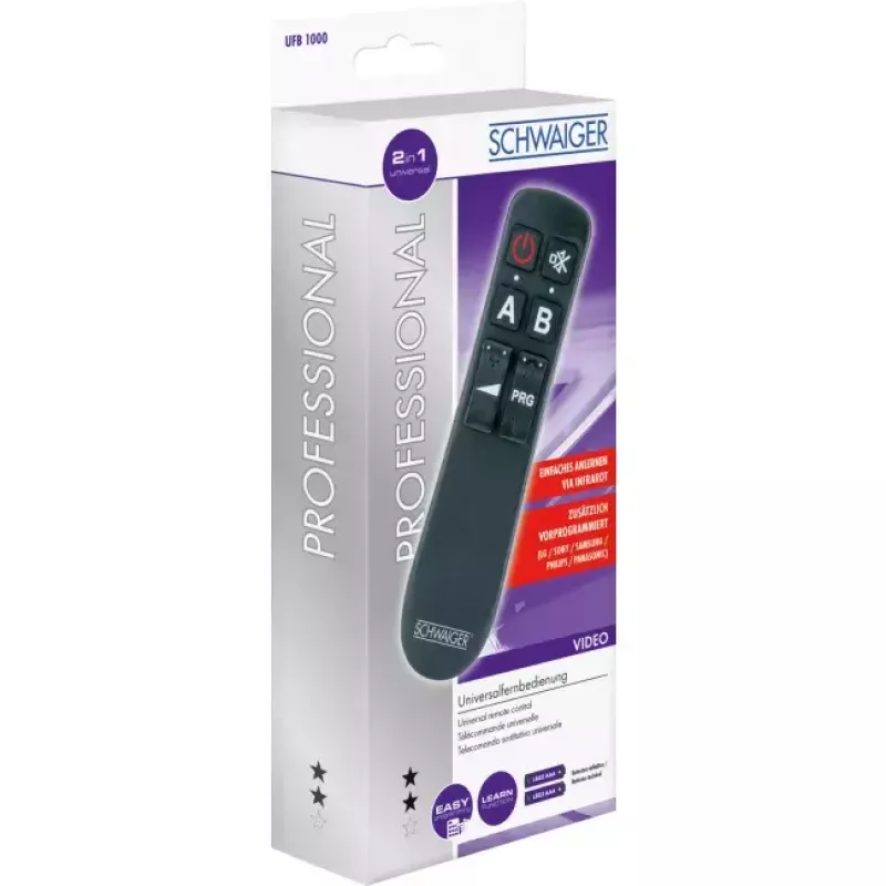 Mando a distancia Schwaiger UFB1000 533