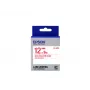 Cartucho de etiquetas Epson Standard LK-4WRN rojo/blanco 12 mm (9 m)
