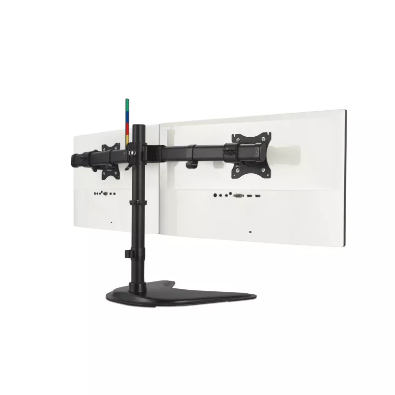 Kensington SmartFit Ergo Soporte de monitor dual de pie, de pie, 20 kg, 68,6 cm (27 inch), 100 x 100 mm, regulación de altura, Negro