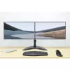 Kensington SmartFit Ergo Soporte de monitor dual de pie, de pie, 20 kg, 68,6 cm (27 inch), 100 x 100 mm, regulación de altura, Negro