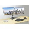 Kensington SmartFit Ergo Soporte de monitor dual de pie, de pie, 20 kg, 68,6 cm (27 inch), 100 x 100 mm, regulación de altura, Negro