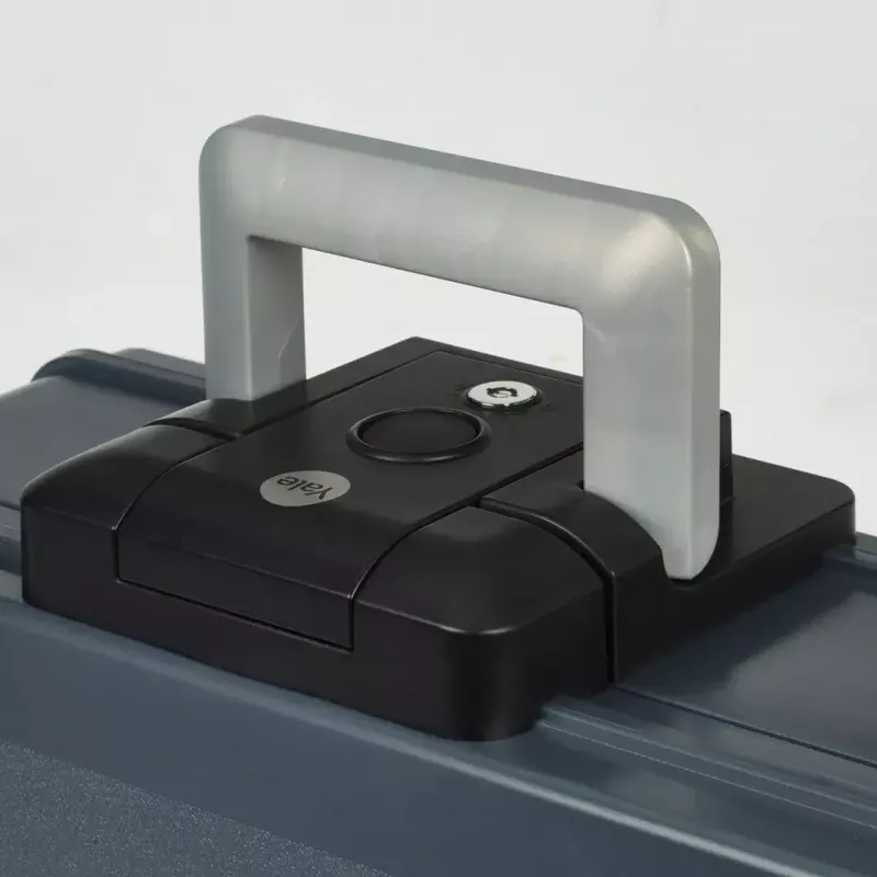 Caja fuerte portátil Yale YFWC/155/KB1 6,9 L gris 2 llaves