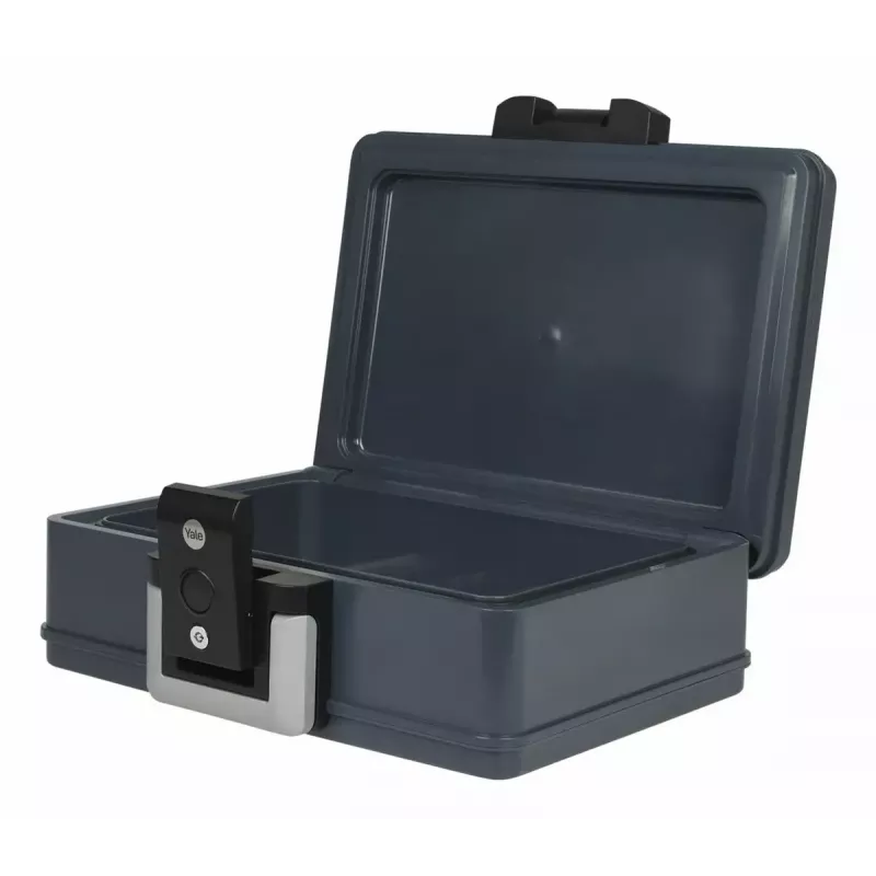 Caja fuerte portátil Yale YFWC/155/KB1 6,9 L gris 2 llaves
