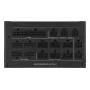 Fuente de alimentación ASUS Pro WS 3000 W ATX 3.1 80 PLUS Platinum totalmente modular, 20+4 pines, 4×16 pines PCIe, 12×SATA, negra