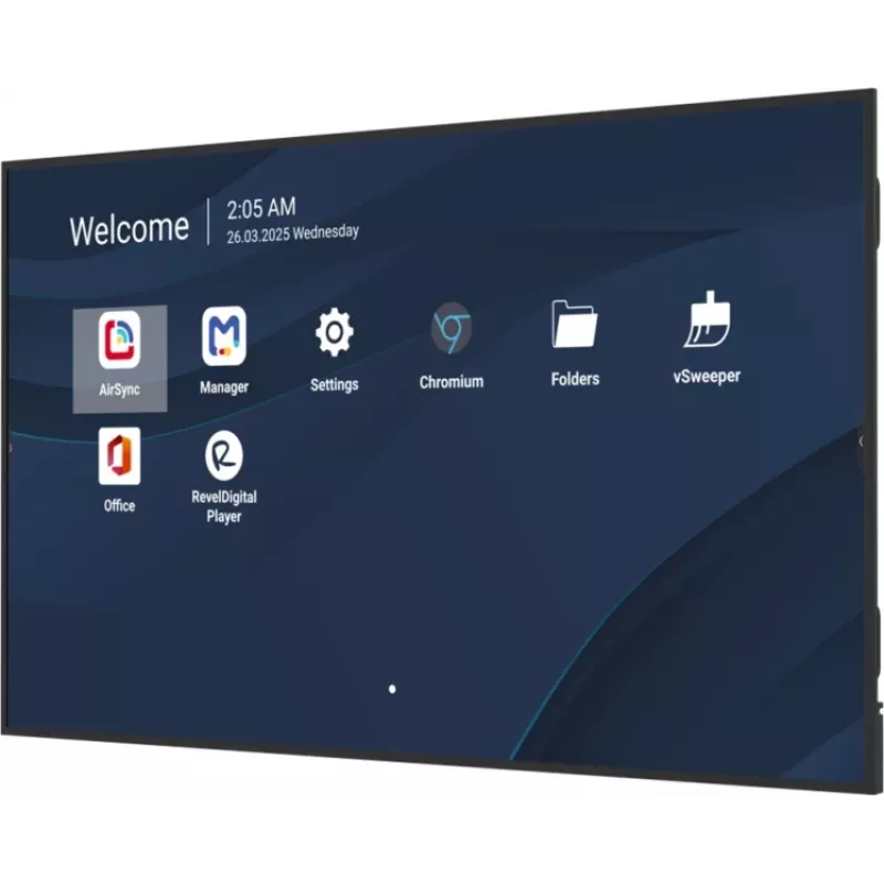 Pantalla comercial 4K profesional de 98