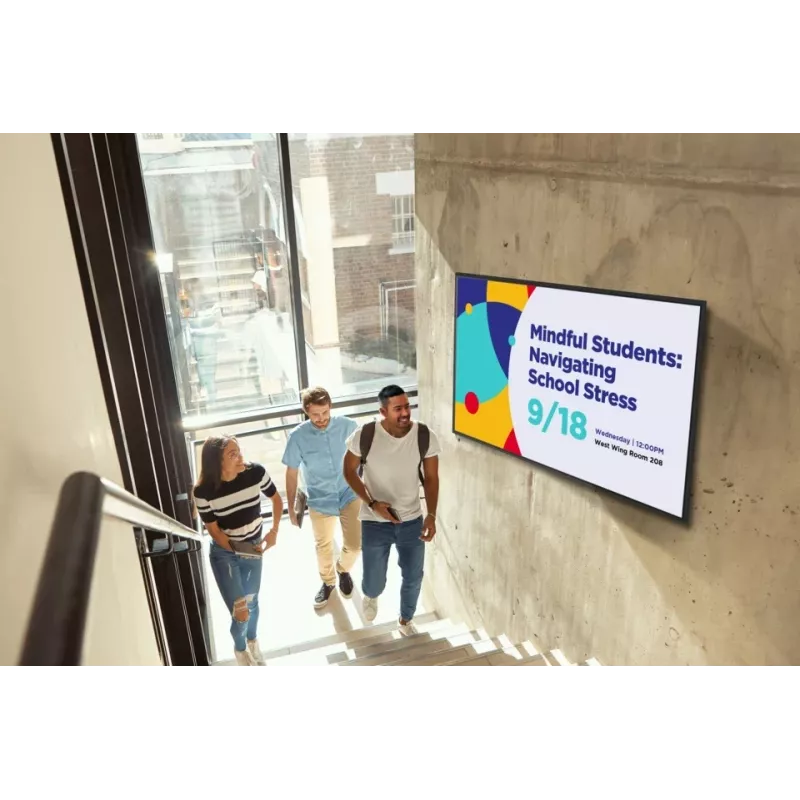 Pantalla comercial 4K profesional de 98