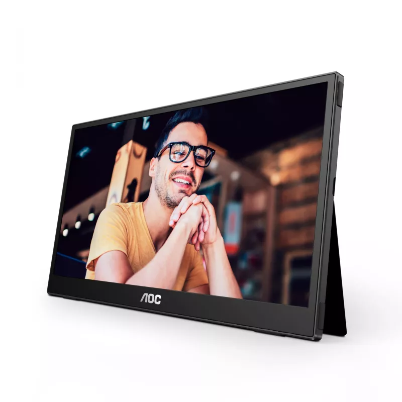 AOC 16T3EA TV/monitor portátil Negro 39,6 cm (15,6