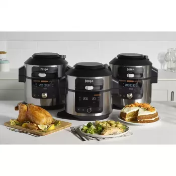 Ninja OL650EU Olla multifunción 7,5 L 1760 W Negro, Acero inoxidable