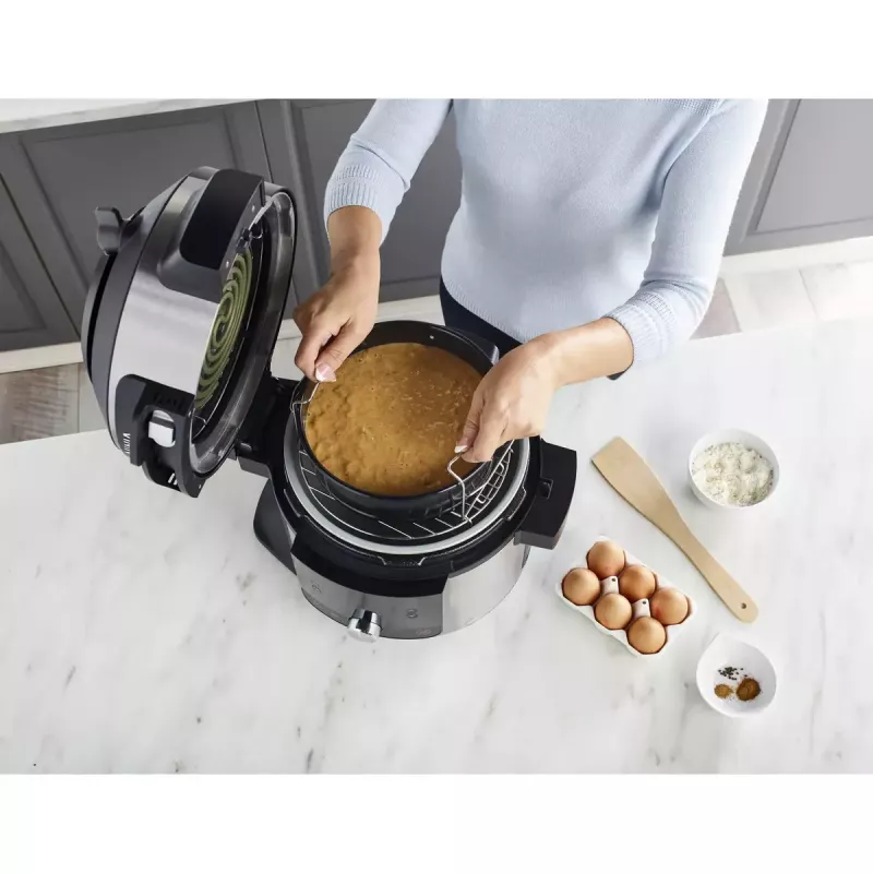 Ninja OL650EU Olla multifunción 7,5 L 1760 W Negro, Acero inoxidable