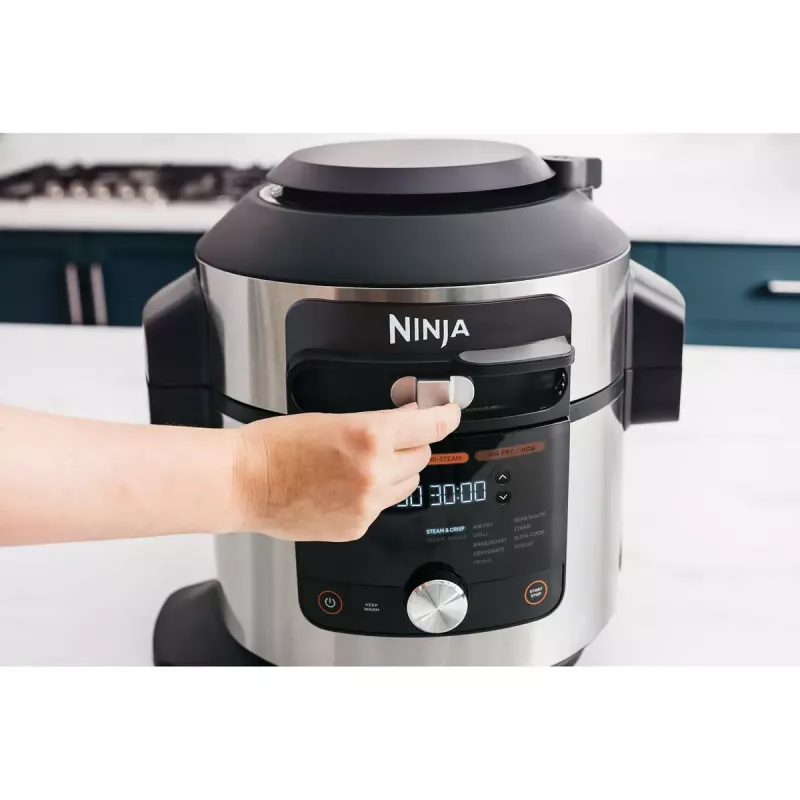 Ninja OL650EU Olla multifunción 7,5 L 1760 W Negro, Acero inoxidable