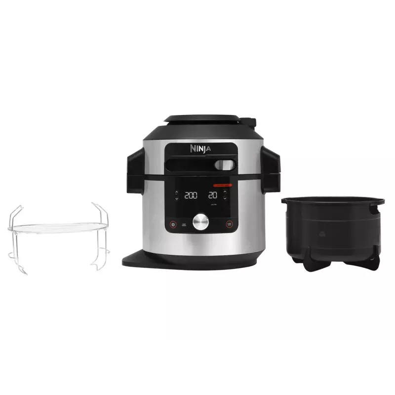 Ninja OL650EU Olla multifunción 7,5 L 1760 W Negro, Acero inoxidable