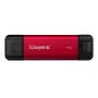 SSD externo Kingston 1 TB Dual USB-A/USB-C Portable SSD — USB 3.2 Gen 2, lectura 1050 MB/s, escritura 950 MB/s, Negro/Rojo