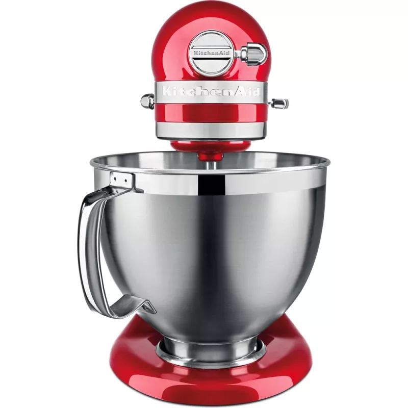 Robot de cocina KITCHENAID Artisan 5KSM185PS, bol de acero inoxidable 4,8 L, 300 W, 10 velocidades, rojo