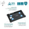 Funda Mobilis Galaxy Tab Active5 8'' funda giratoria 360° con correa de mano y soporte