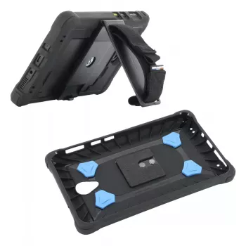 Funda Mobilis Galaxy Tab Active5 8'' funda giratoria 360° con correa de mano y soporte