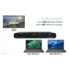 Estación de acoplamiento KVM i-tec para 2 hosts HDMI, interfaz host USB-C, PD 2×100W, 4K@60Hz, 2×USB-A