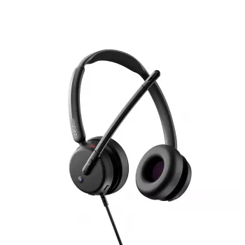 Auriculares con cable EPOS IMPACT 400 MS UC ANC USB-C+A — supraaurales, 20–20000 Hz, cable de 2 m, 129 g, negro