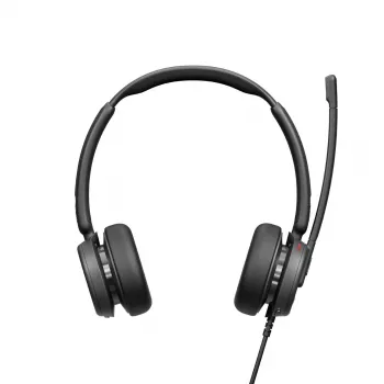 Auriculares con cable EPOS IMPACT 400 MS UC ANC USB-C+A — supraaurales, 20–20000 Hz, cable de 2 m, 129 g, negro