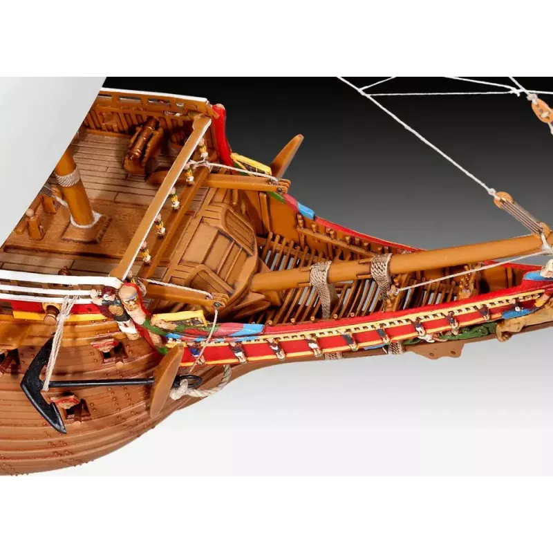 Revell 05414 buque real sueco VASA maqueta para montar, 1:150, plástico, longitud 45,5 cm