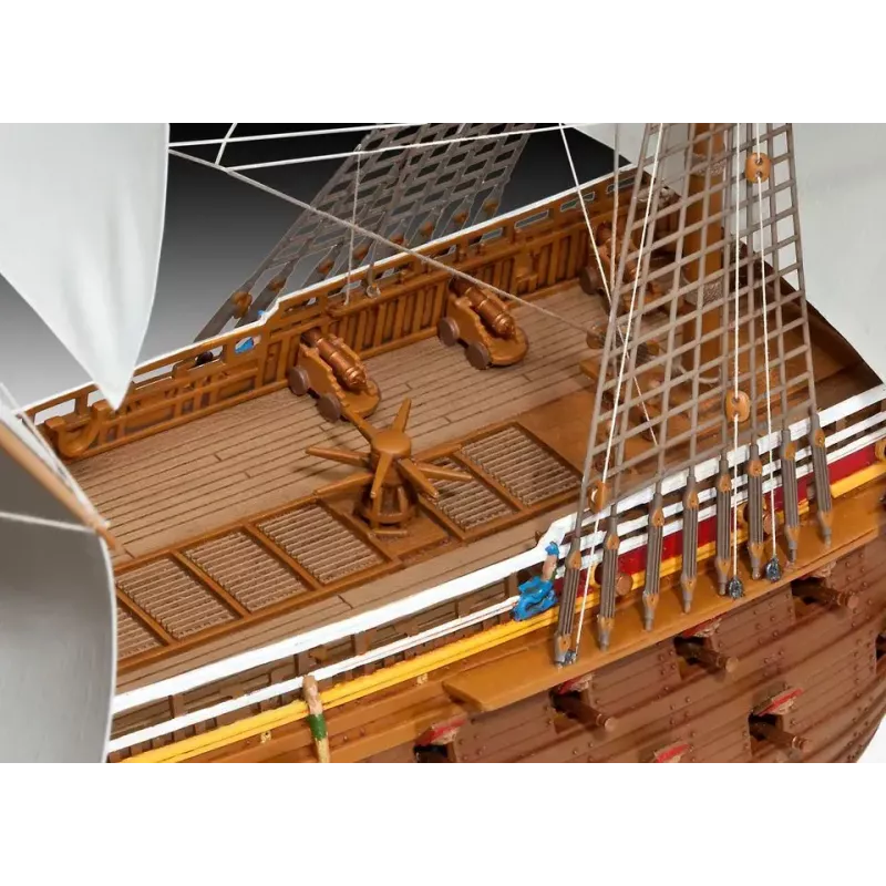 Revell 05414 buque real sueco VASA maqueta para montar, 1:150, plástico, longitud 45,5 cm