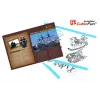 Puzle 3D CubicFun barco pirata 'Queen Anne's Revenge' modelo T4005H, kit de cartón
