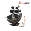 Puzle 3D CubicFun barco pirata 'Queen Anne's Revenge' modelo T4005H, kit de cartón