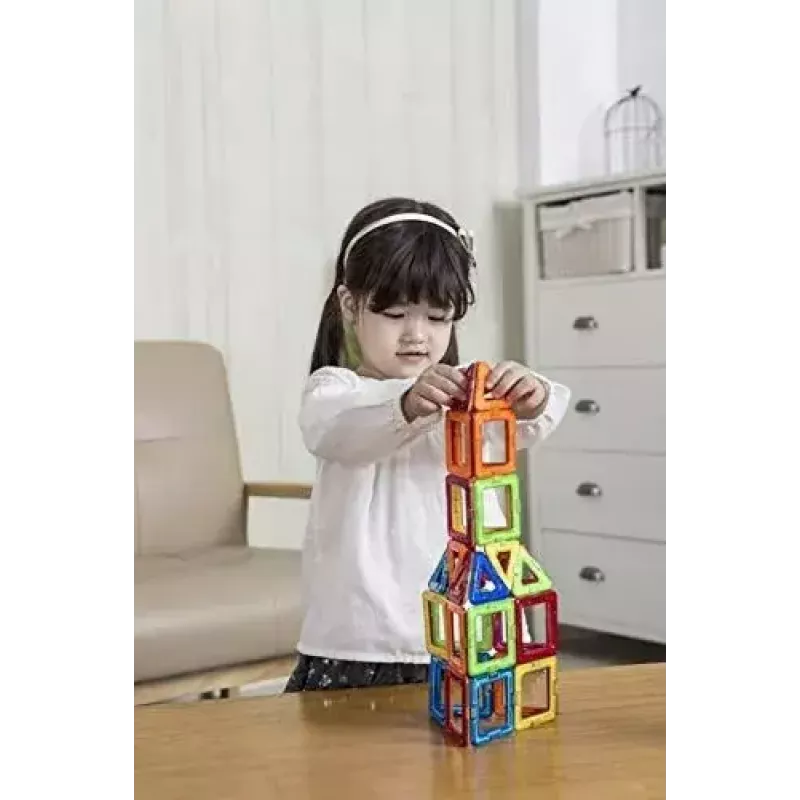 Magformers Magnetic Blocks set básico de 30 piezas de MAGFORMERS — juguete de construcción magnético de 30 piezas
