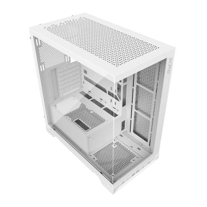 XPG INVADER X WOF Mid-Tower White, torre Midi, PC, blanco, ATX, micro ATX, Mini-ITX, SPCC, 17,5 cm