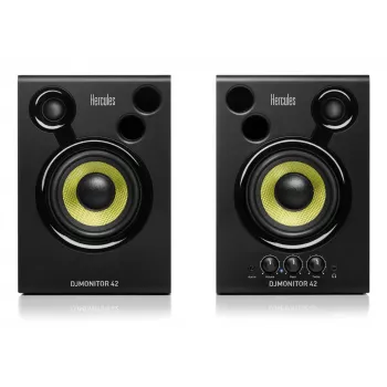 Altavoz DJ con cable Hercules DJMonitor 42 — 40 W RMS, 60–20000 Hz, negro
