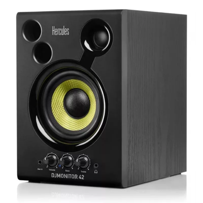 Altavoz DJ con cable Hercules DJMonitor 42 — 40 W RMS, 60–20000 Hz, negro