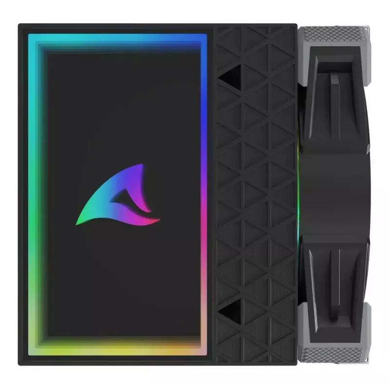 Ventilador de CPU Sharkoon A60 RGB 12 cm 500–1800 rpm negro