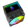 Ventilador de CPU Sharkoon A60 RGB 12 cm 500–1800 rpm negro