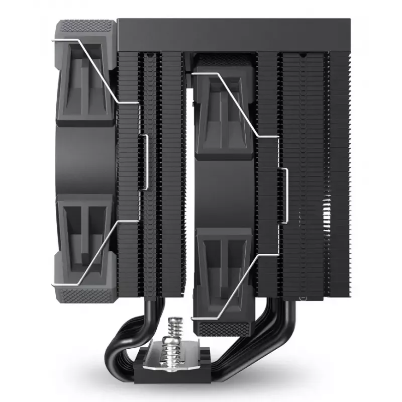 Ventilador de CPU Sharkoon A60 RGB 12 cm 500–1800 rpm negro