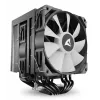 Ventilador de CPU Sharkoon A60 RGB 12 cm 500–1800 rpm negro