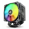 Ventilador de CPU Sharkoon A60 RGB 12 cm 500–1800 rpm negro