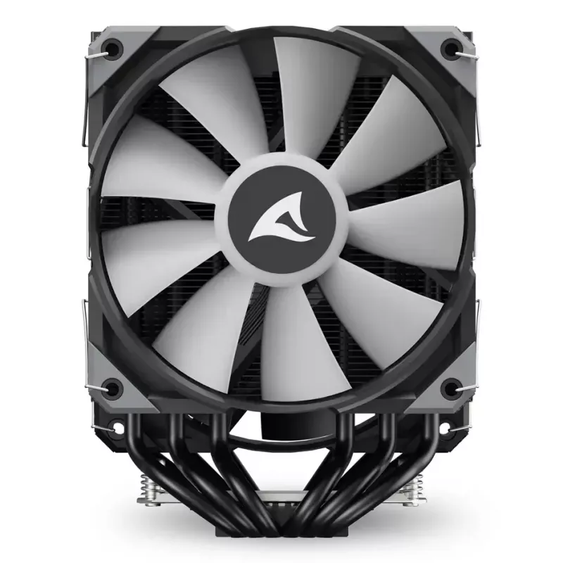 Ventilador de CPU Sharkoon A60 RGB 12 cm 500–1800 rpm negro