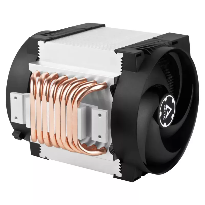 Ventilador de CPU para servidor 4U Arctic Freezer 4U‑M Rev. 2 — ventilador de 120 mm, flujo de aire 122,16 m³/h, doble rodamiento de bolas, 156×124×145 mm, TDP 350 W