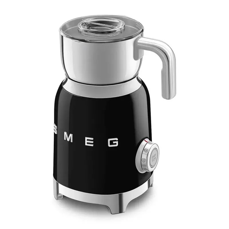 Espumador/calentador de leche Smeg MFF11BLEU automático negro 500W
